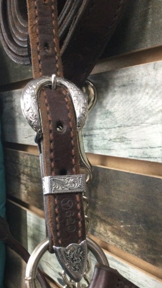 USED Circle Y Halter Horse Dark oil