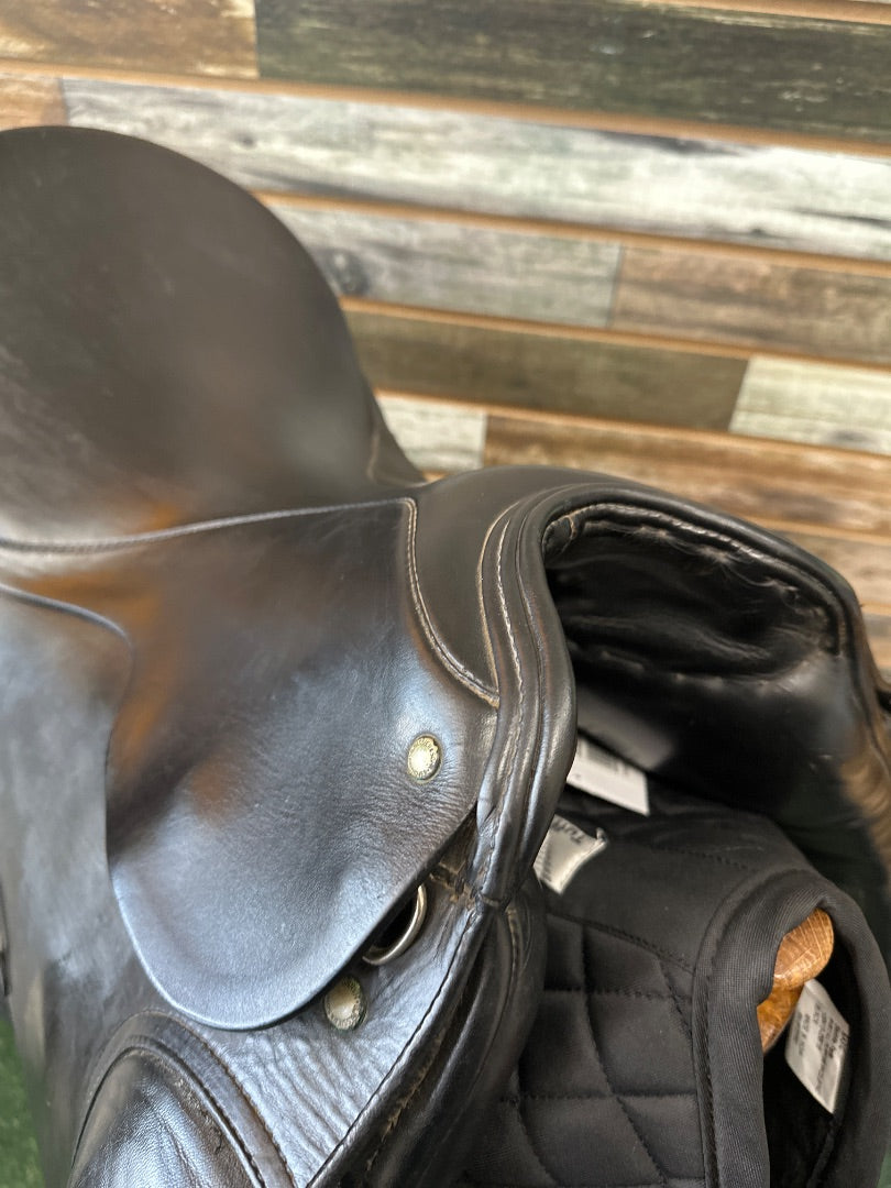 USED G. Passier & Sohn Hannover Dressage Saddle 18" Black