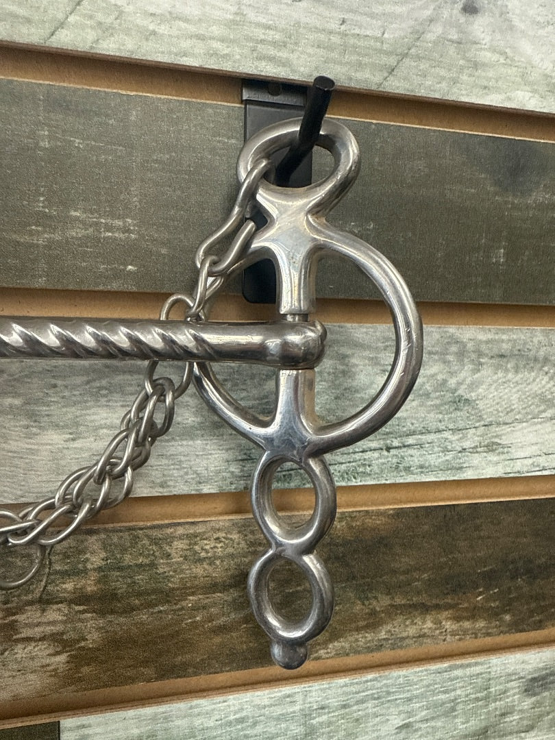 USED 7" Straight Mouth Liverpool Driving Bit with Curb Chain