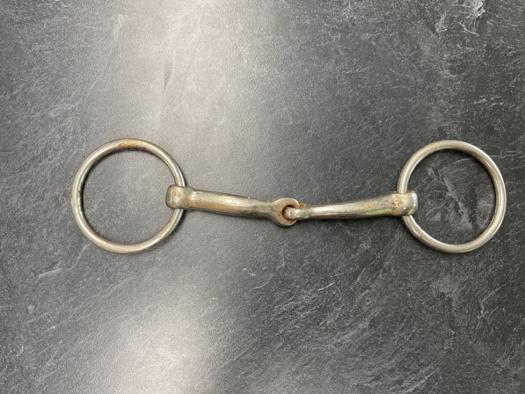 USED O Ring Snaffle 5” Silver