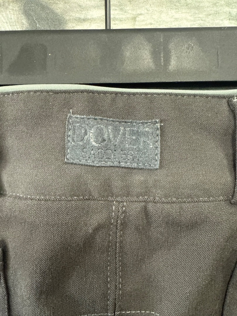 USED Dover Knee Patch Breeches Size 30 Teal/Grey