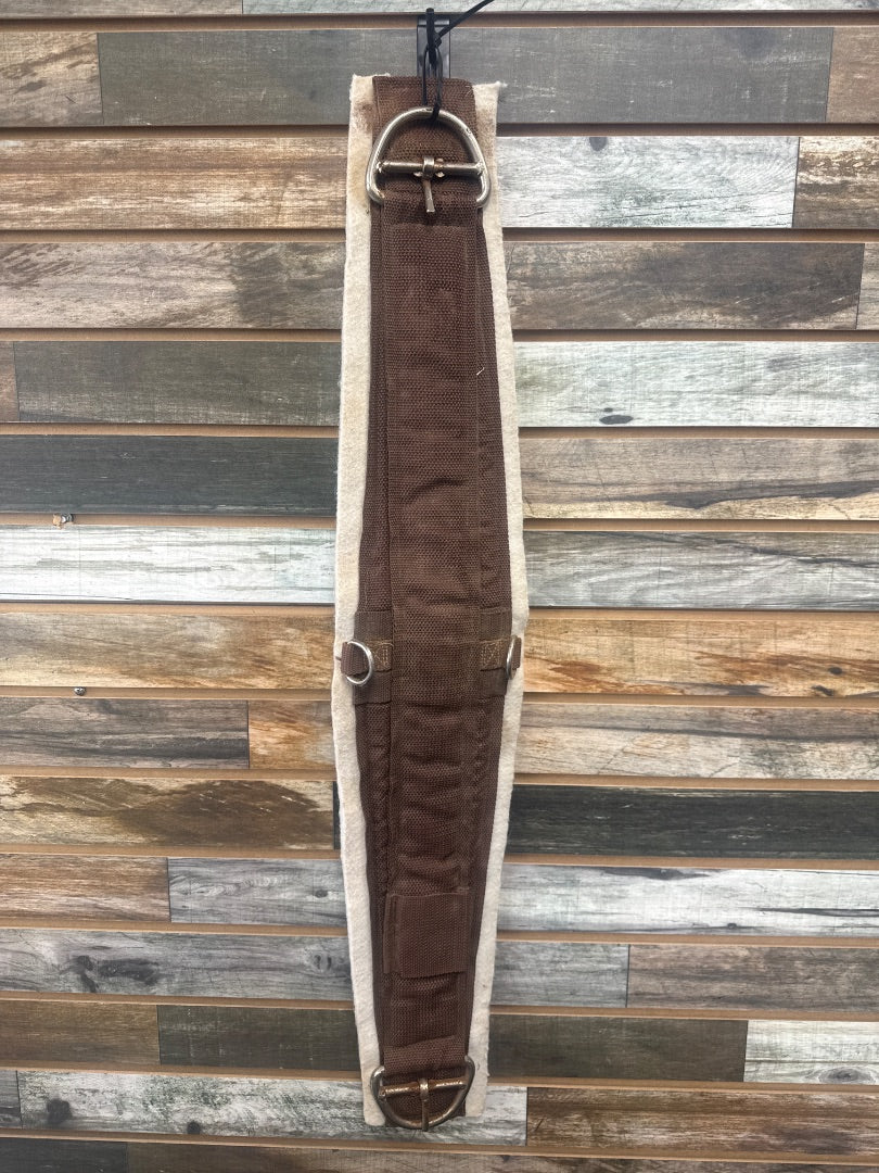 USED Western Cinch 35" Brown/White