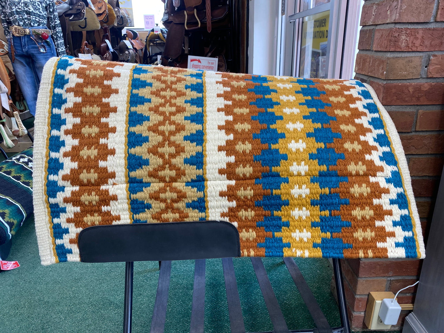 Showman 38x34 Wool Top Pad/ Me