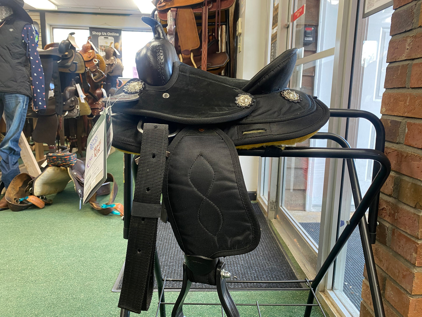 11" King Series Youth Eclipse Barrel Saddle