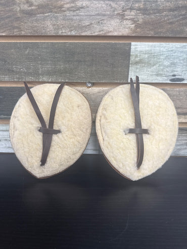 USED  Leather Cinch Covers  Brown