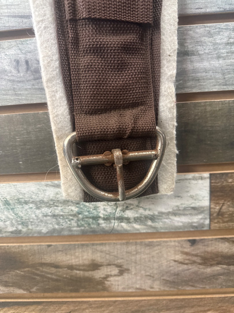 USED Western Cinch 35" Brown/White