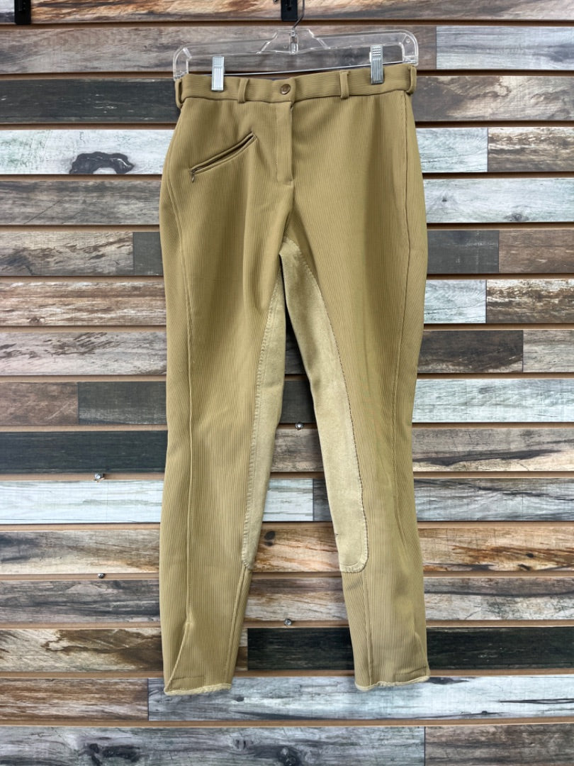 USED Ladies English Breeches 28 Tan