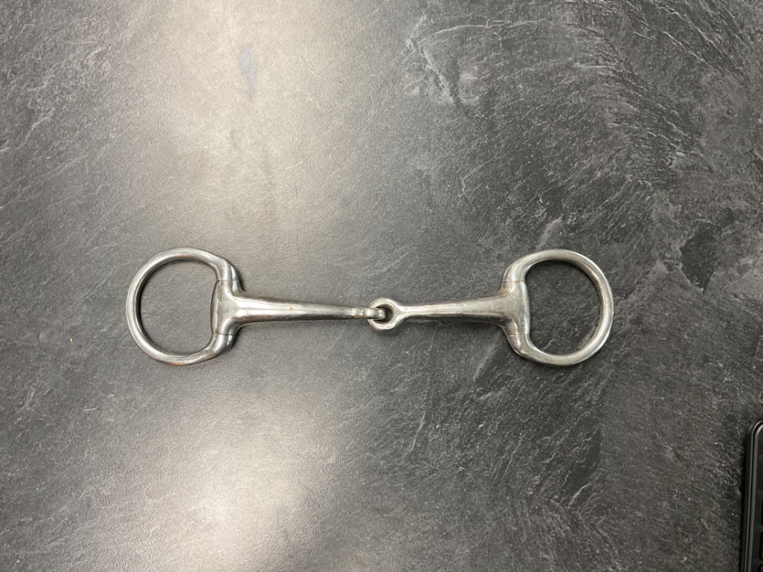 USED Eggbut Snaffle 6” Silver