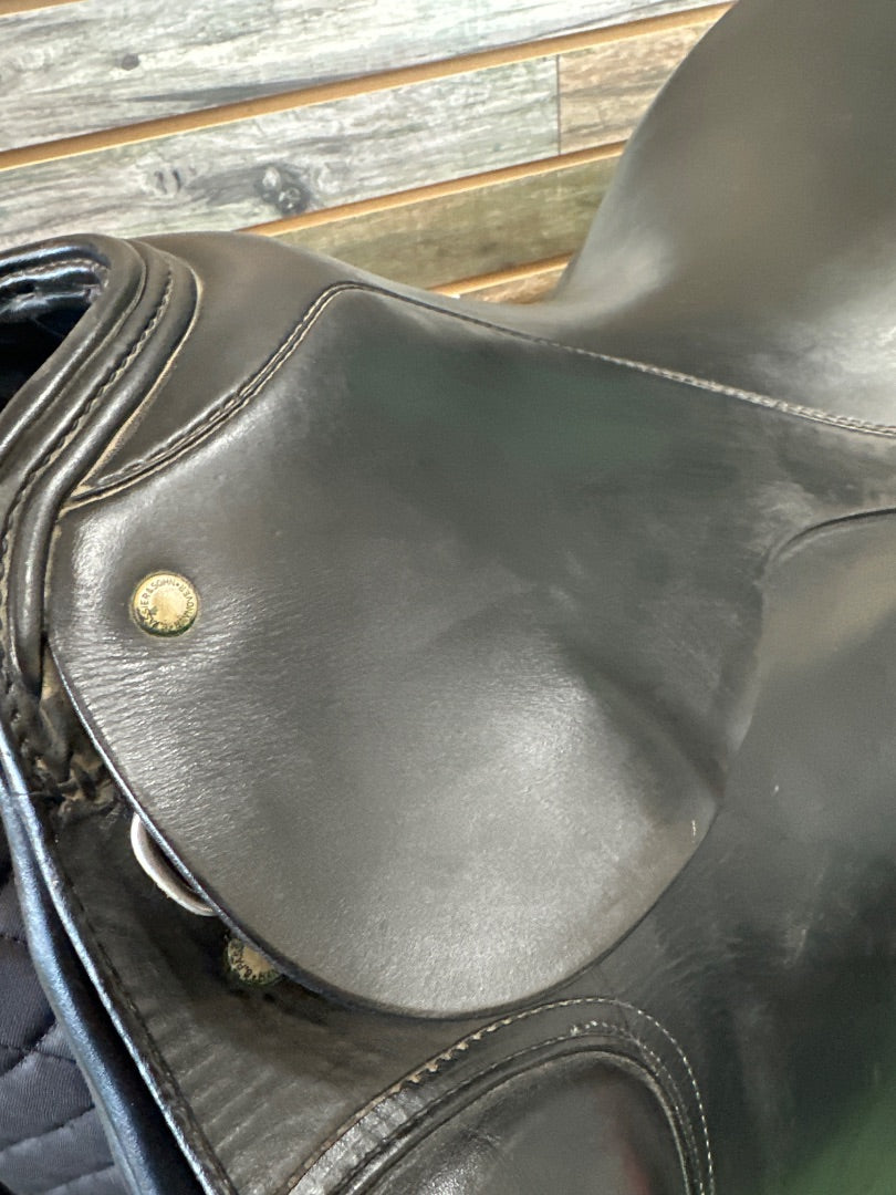 USED G. Passier & Sohn Hannover Dressage Saddle 18" Black