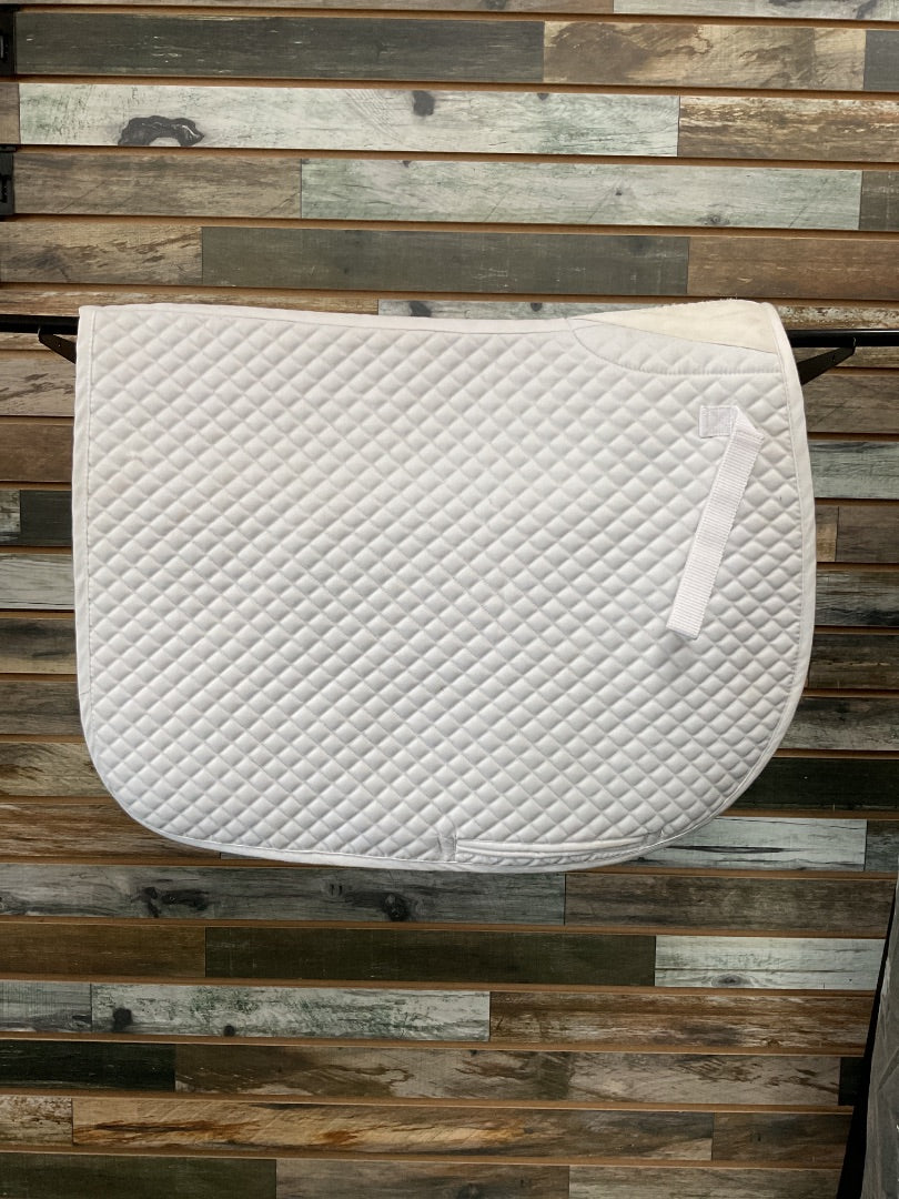 USED Centaur Dressage pad like new Full White