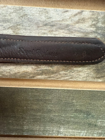 USED Royal Highness Dyed Calf Skin Stirrup Leathers