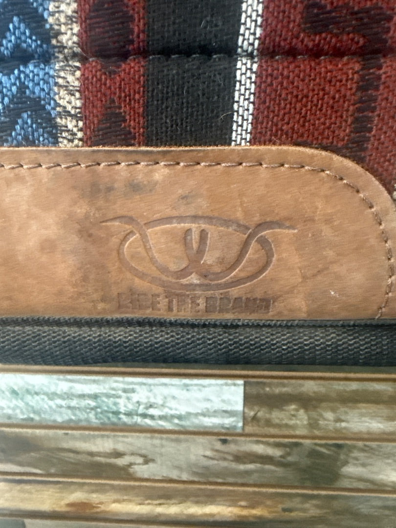 USED Weaver Neoprene Pad Red/Blue/Tan/Black
