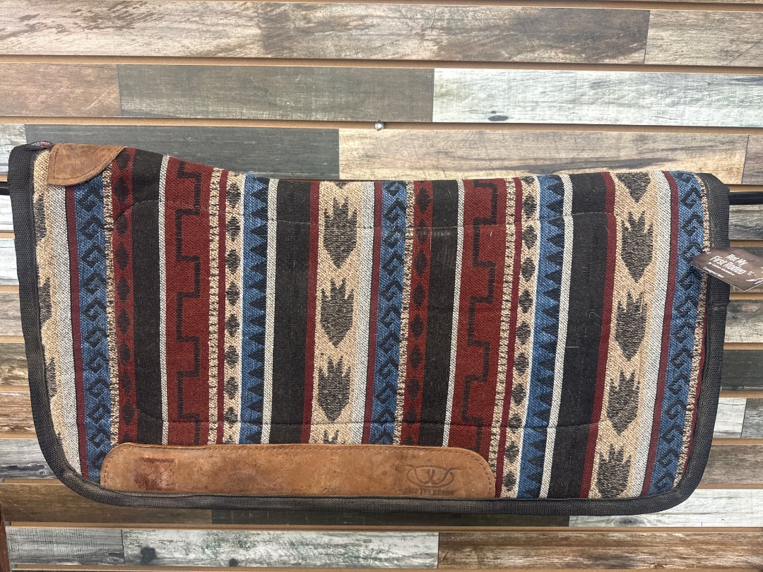 USED Weaver Neoprene Pad Red/Blue/Tan/Black