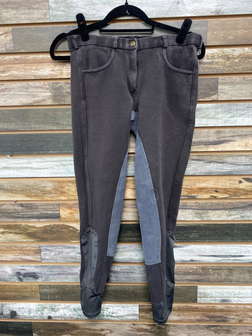 USED Full Seat Breeches approx 28R Grey