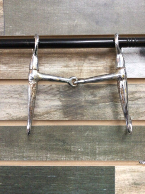 USED Bit Tom Thumb Snaffle Mouth 5” Silver