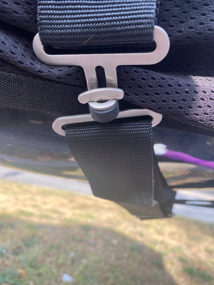 USED Back On Track Mesh Therapy Sheet 72” Black