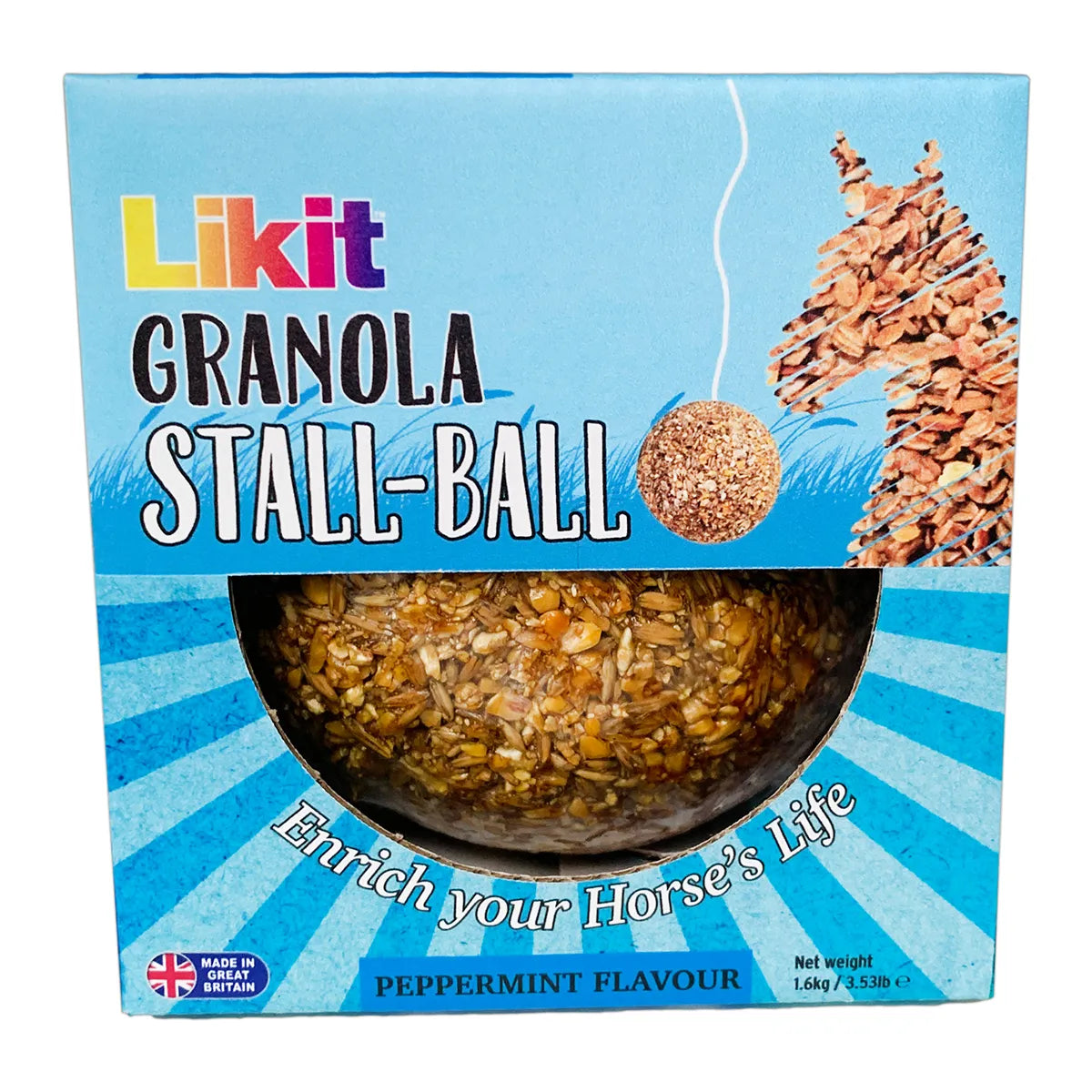 Likit Granola Stall Ball 1.6 kg/3.53 lbs