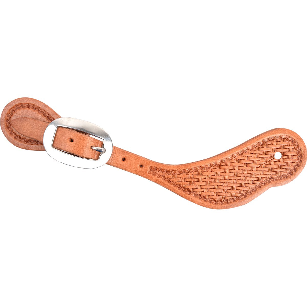 Cowboy Spurstraps with Basket Tooling