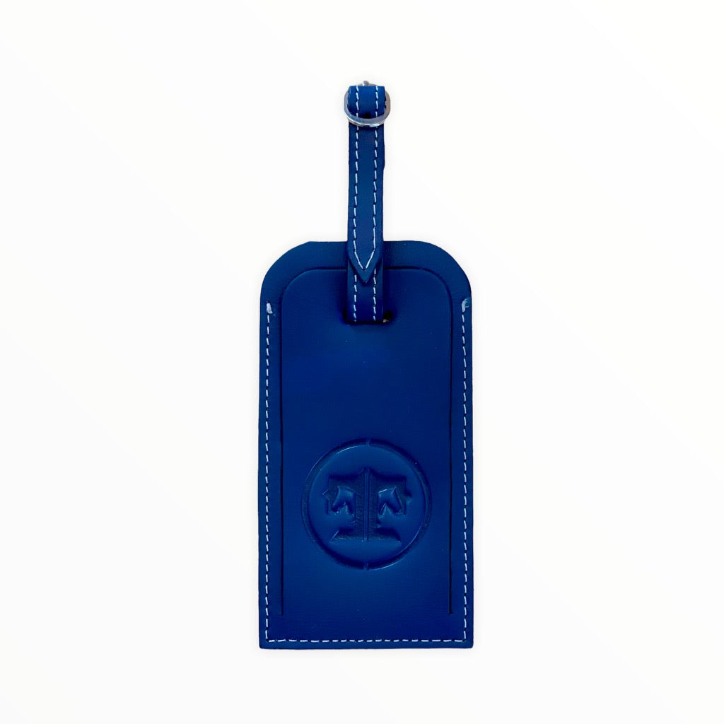 Tucker Tweed Leather Luggage Tags
