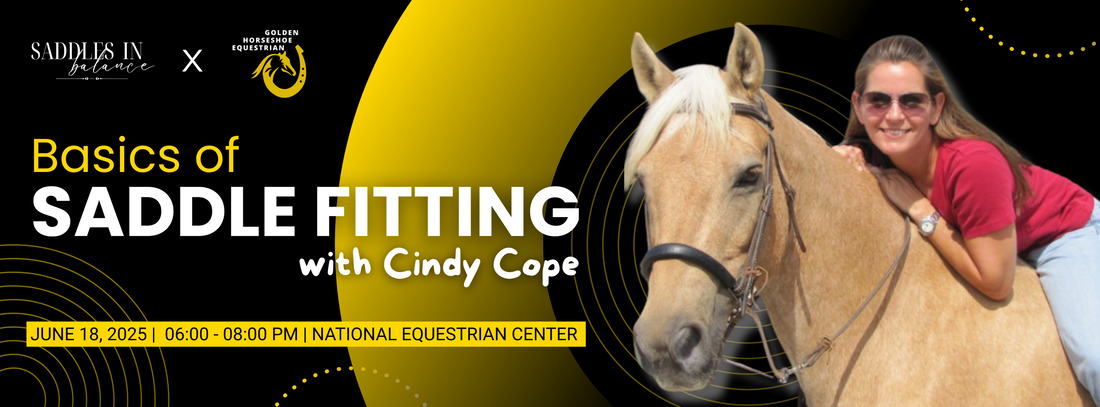Basic of Saddle Fitting with Cindy Cope