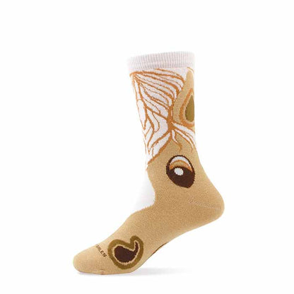 Youth Sock, Cartoon Horse Palomino