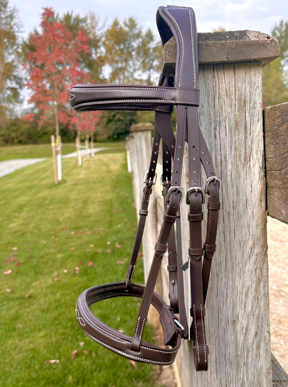 Wesley Fancy Stitch Taper  Bridle