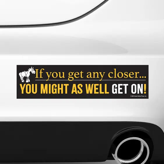 Horse Bumper Sticker