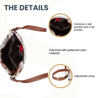 SignareArt - Running Horse Crossbody Bag Purse Handbag