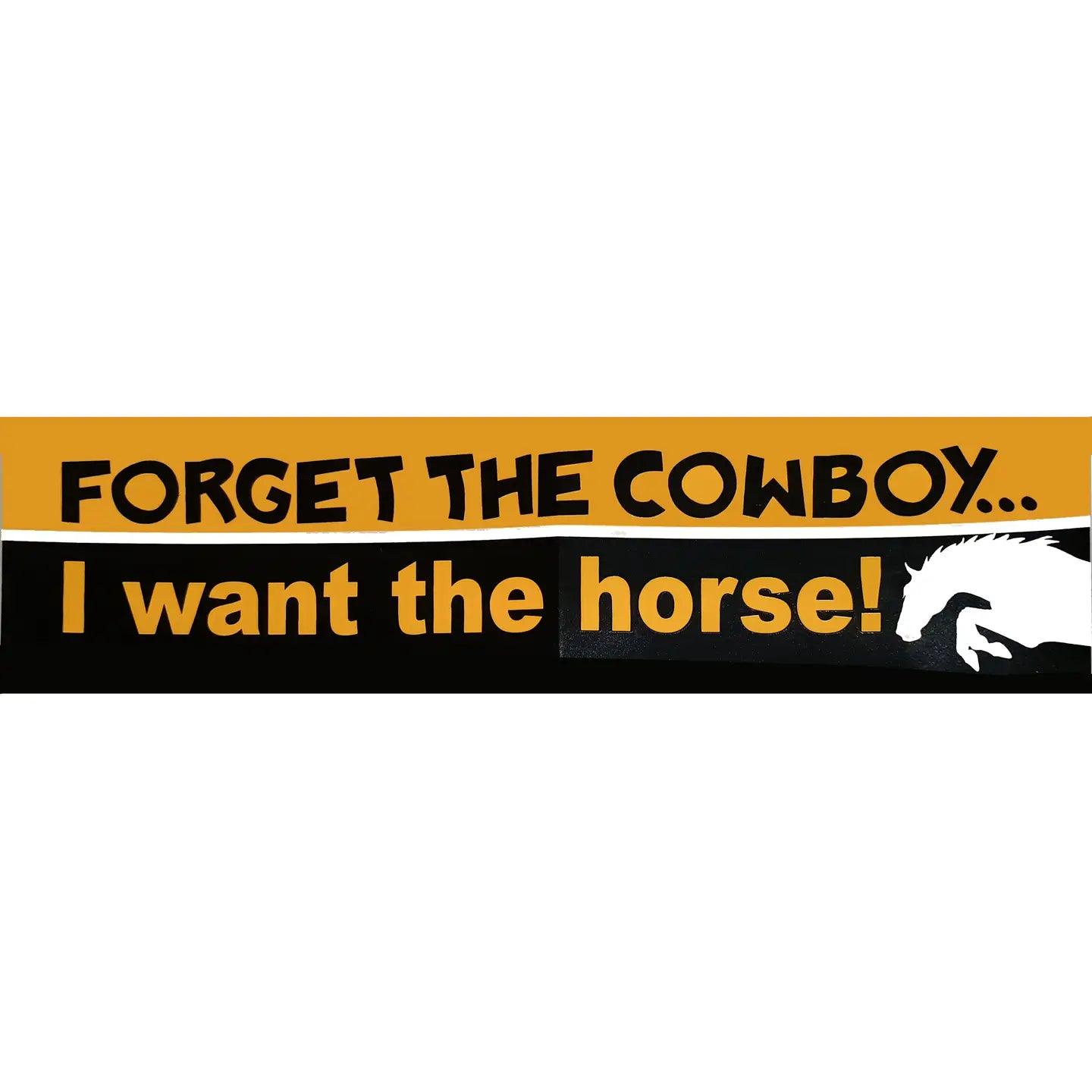 Horse Bumper Sticker
