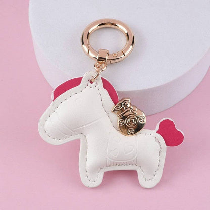 Adorable Horse-Shaped Keychain Pendant