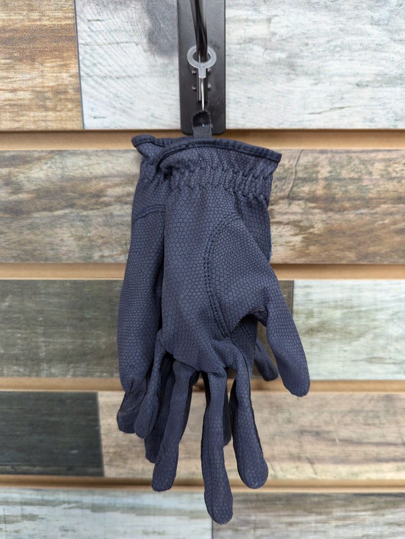 USED Uvex Ladies English Riding Gloves 5 Navy