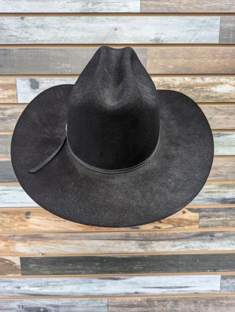 USED Eddys Ladies Western Hat 7 1/4” Black