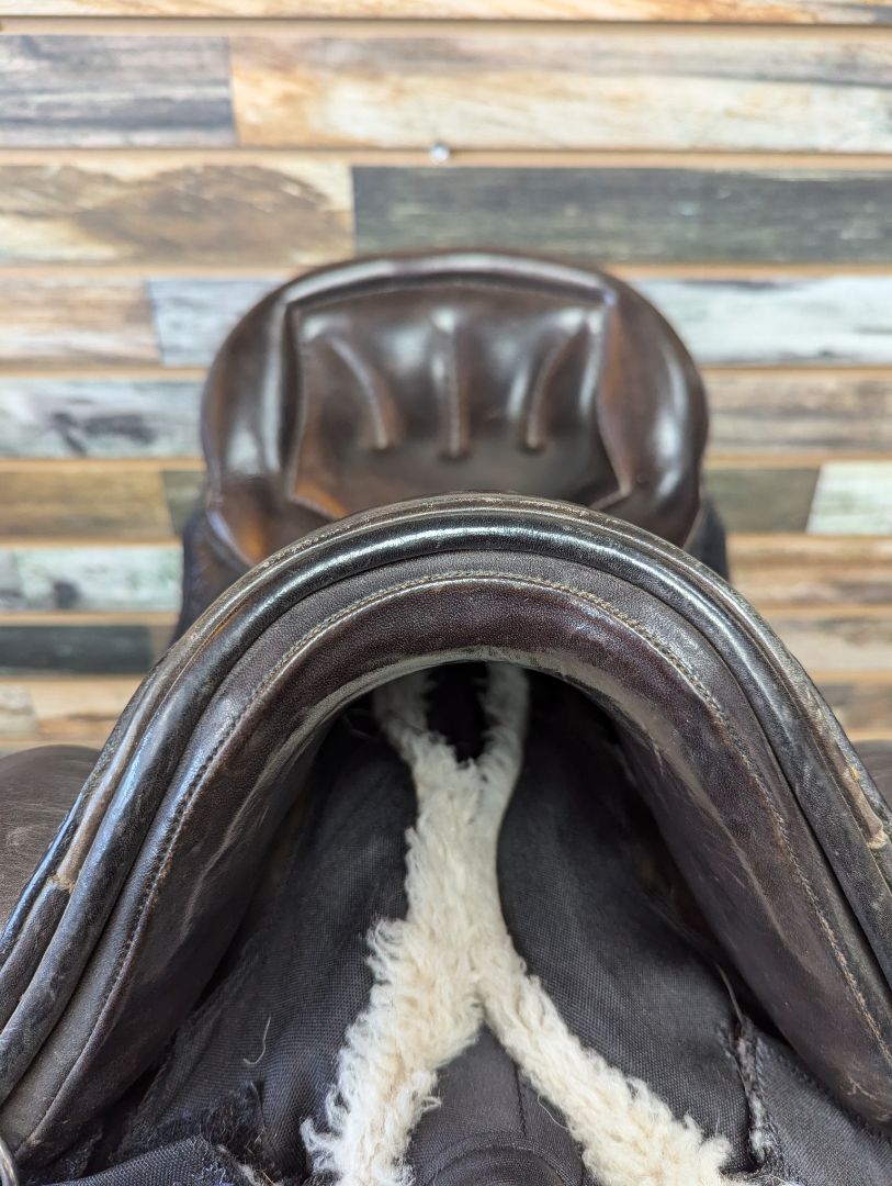 USED Ortho Flex Dressage Saddle 16” Dark Brown