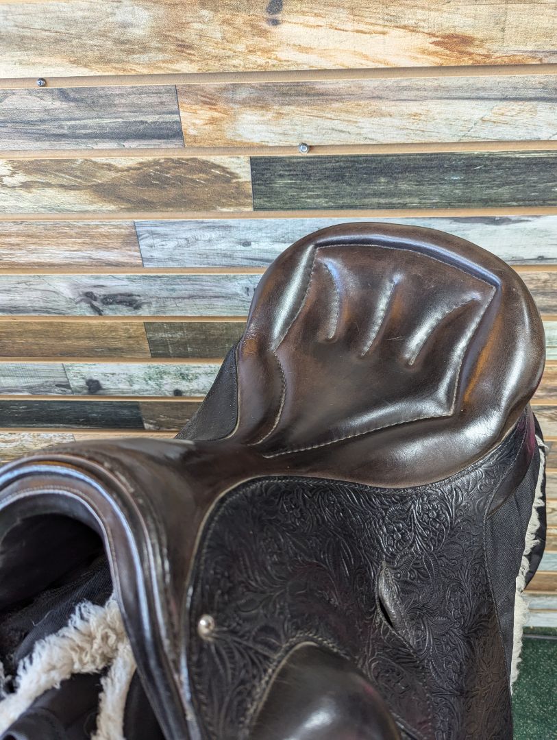 USED Ortho Flex Dressage Saddle 16” Dark Brown