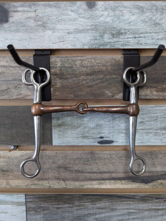 USED Tom Thumb Copper Snaffle Curb 5"