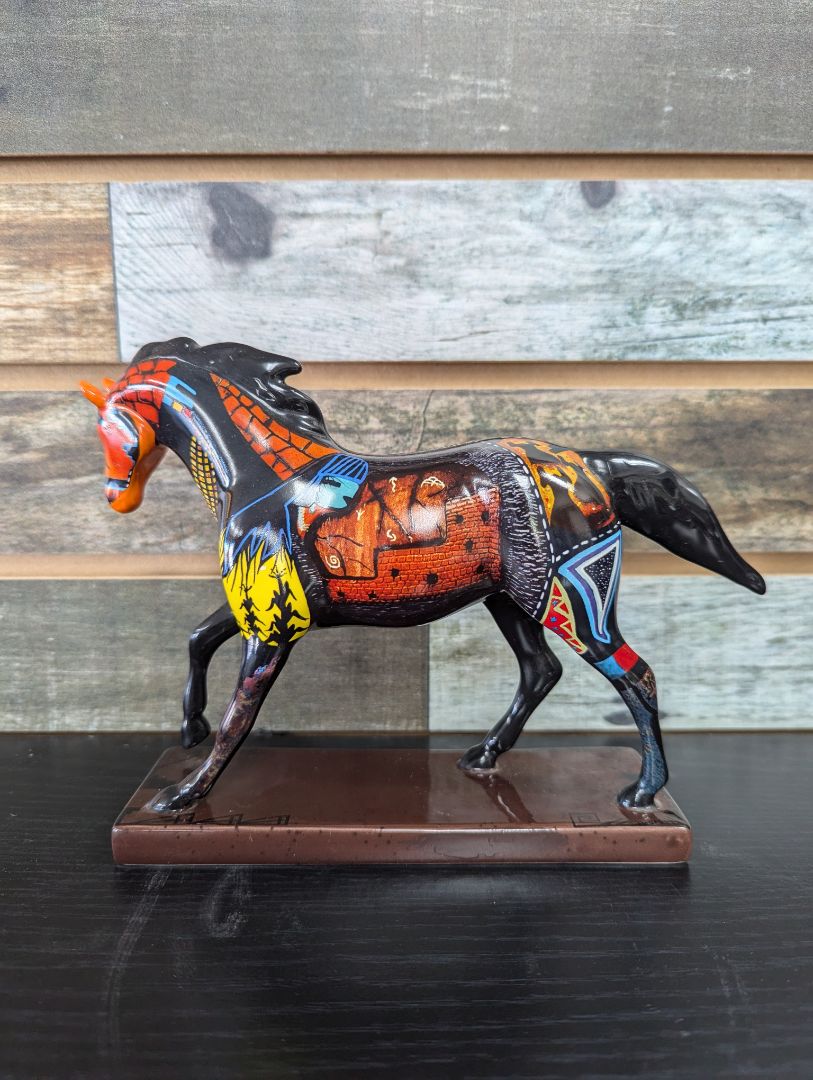 USED Painted Ponies Grandfather Figurine