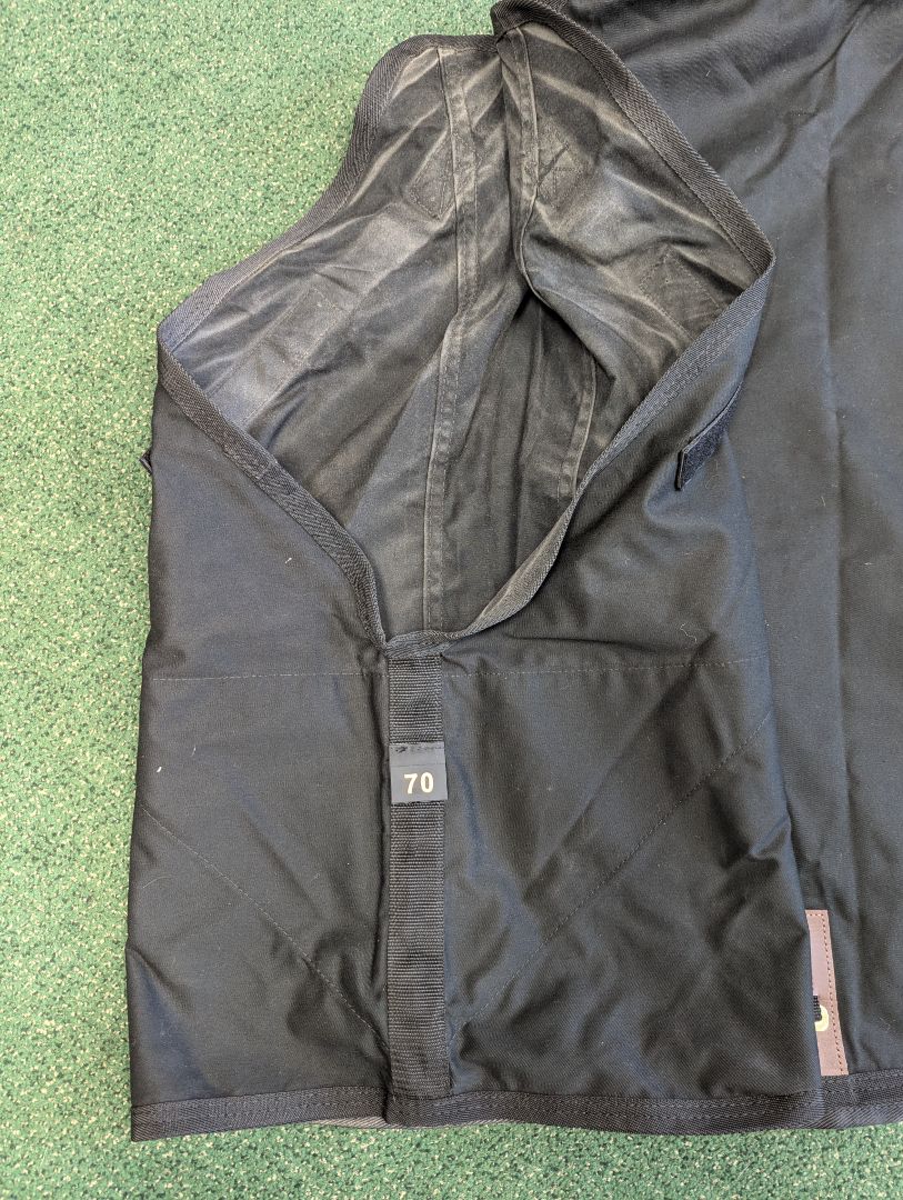 USED Schneiders Turnout Sheet 70” Black