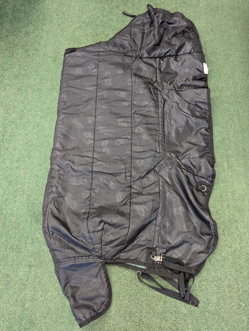 USED Tough1 Heavy Weight Turnout Blanket 69” Green