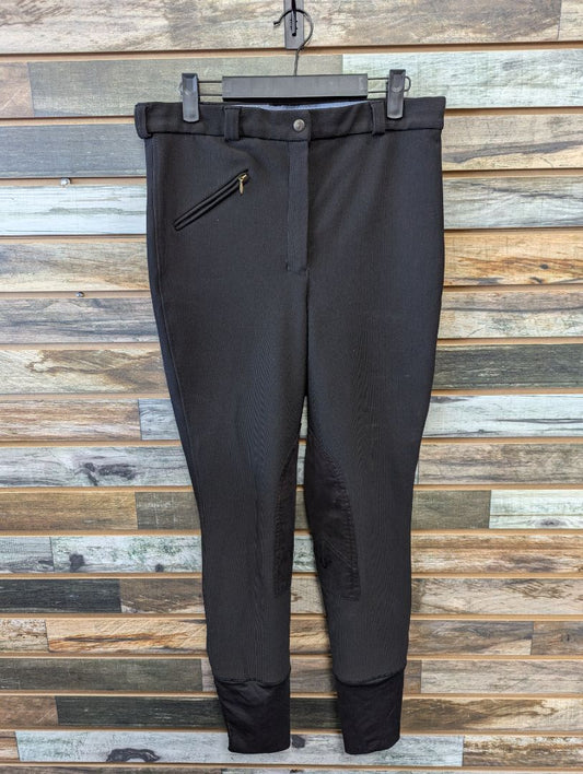 USED Tuffrider English Breeches 32" Black