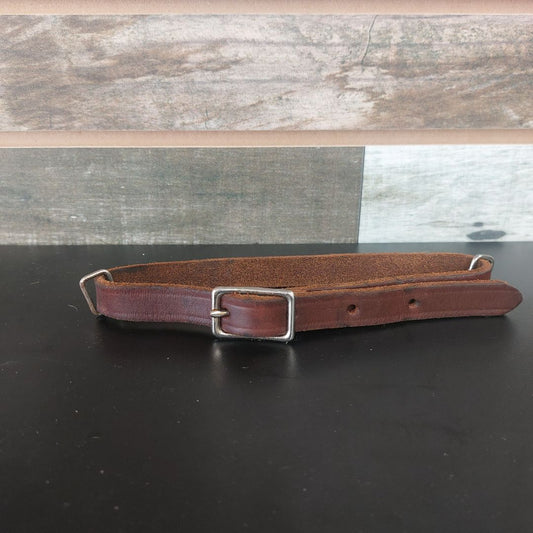 USED  Leather Curb Strap