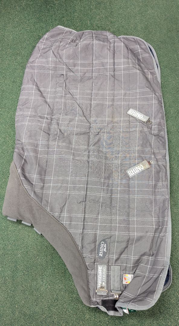 USED Horseware Ireland Rhino Stable 250g Blanket 72” Grey