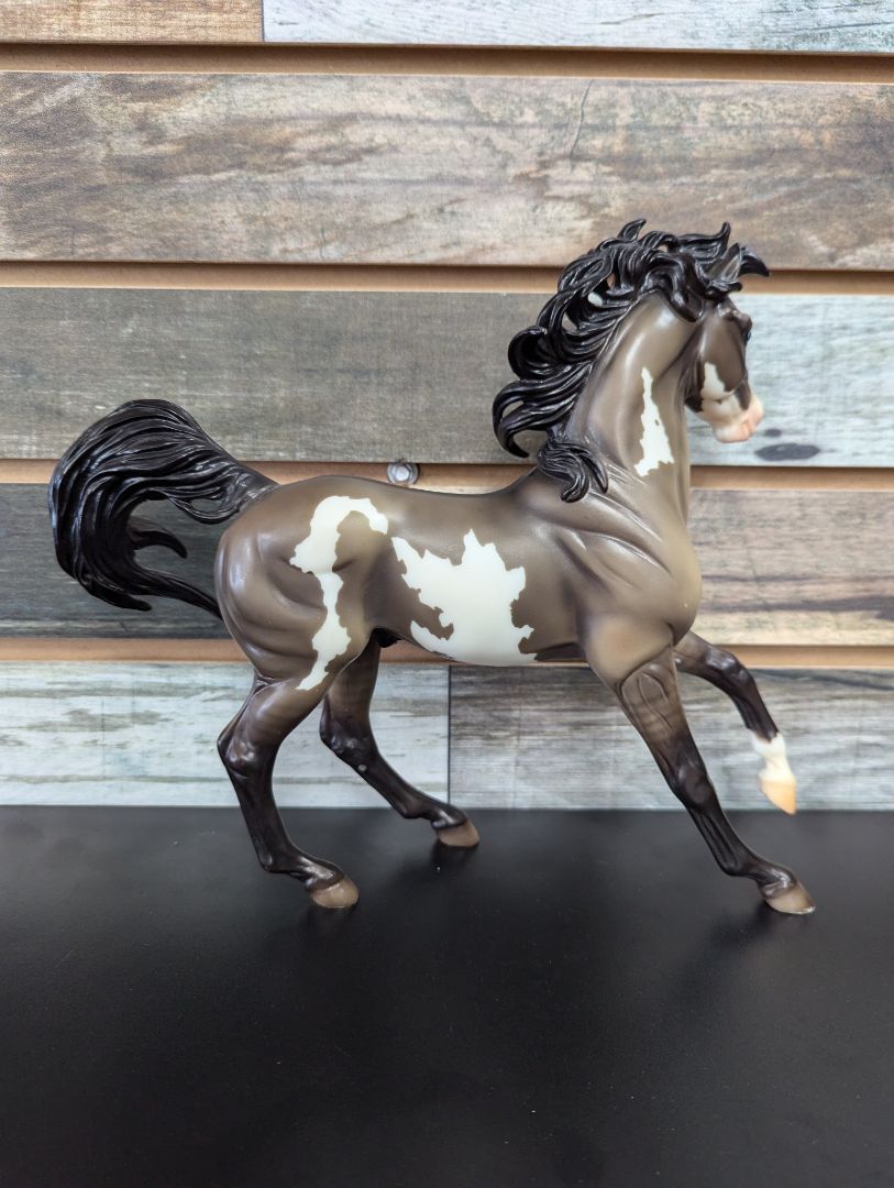 USED Breyer Grullo Pinto #1703 Traditional Grullo Pinto