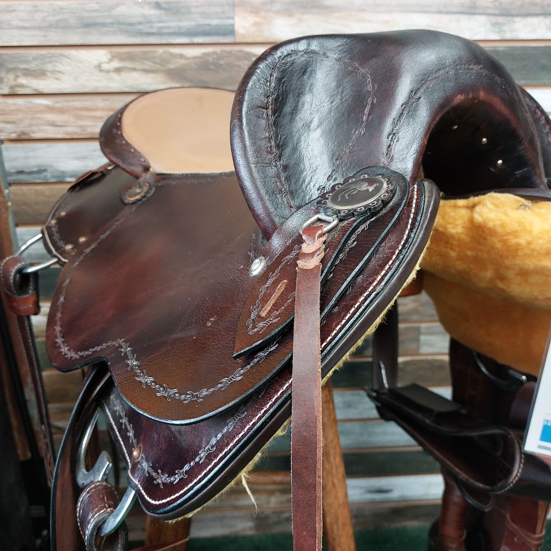 King Series Western Endurance Saddles 17" Brown