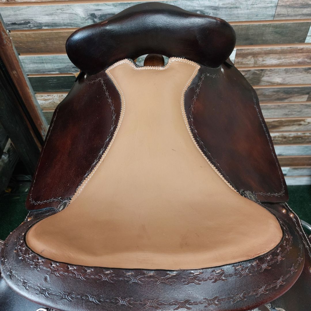 King Series Western Endurance Saddles 17" Brown