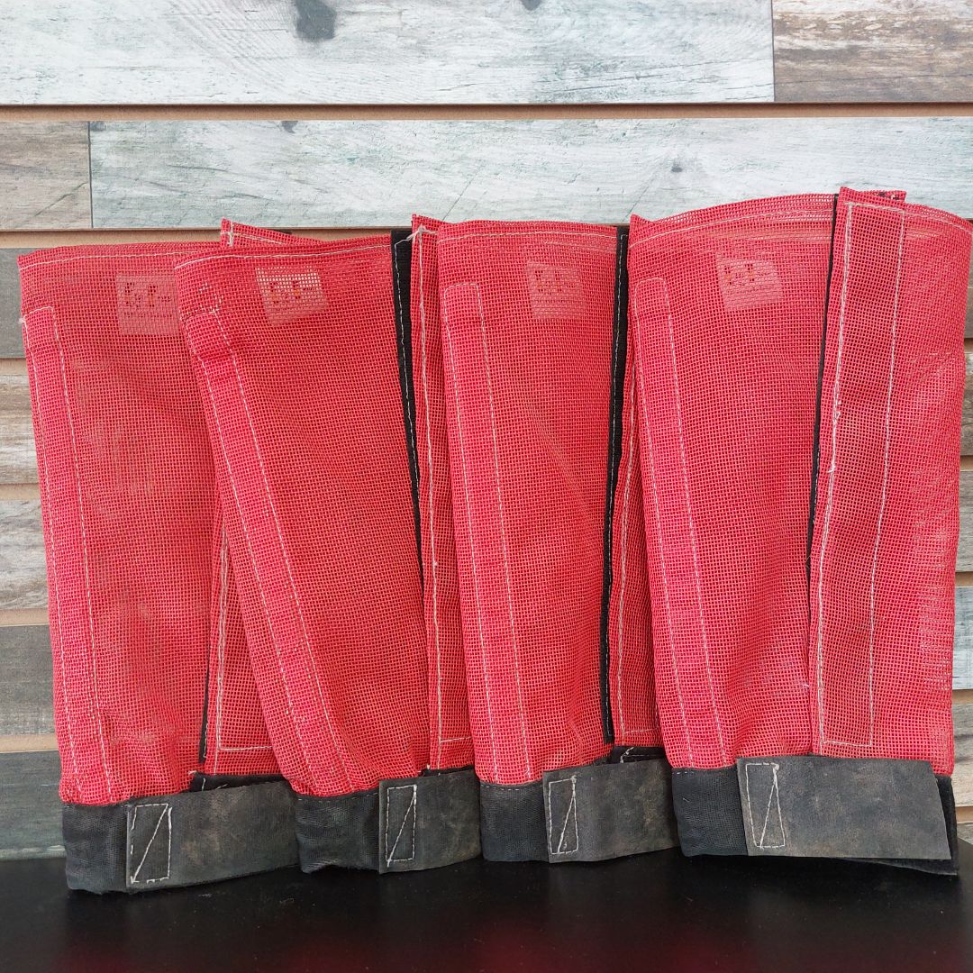 USED Fly Flee Fly Boots Horse Red