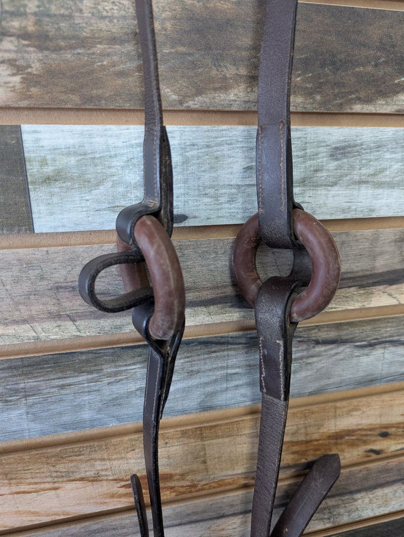 USED  Side Reins  Havana