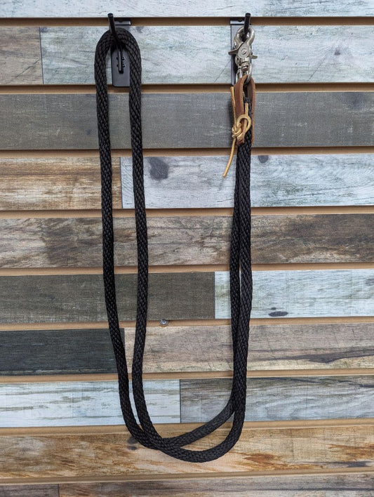 USED  Rope Reins 90” Black