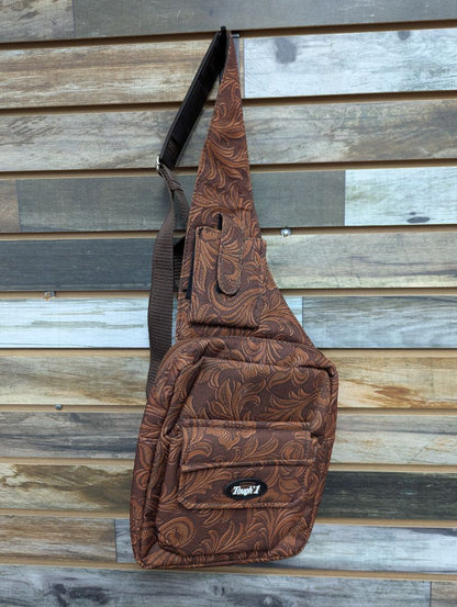 USED Tough1 Tablet/Grooming Tote Small Brown