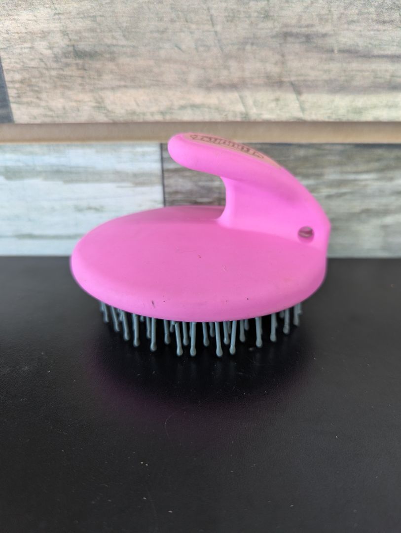 USED Tough1 Great Grip Hair Brush  Pink