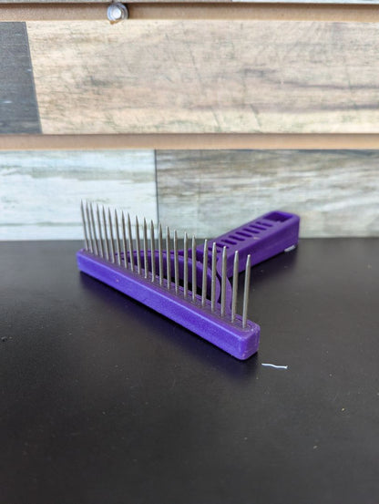 USED  Metal Brushes  Purple